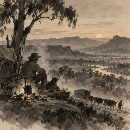 Song of the Old Bullock-driver - poem by - Henry Lawson