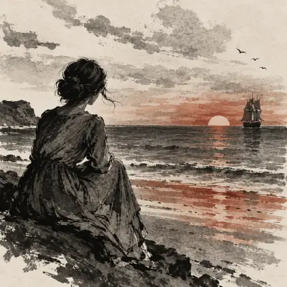 Sweethearts Wait on Every Shore - poem by - Henry Lawson