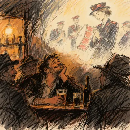 That Pretty Girl in the Army - poem by - Henry Lawson