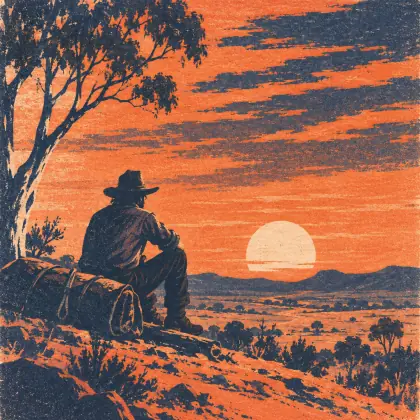The Ballad of the Rousabout - poem by - Henry Lawson
