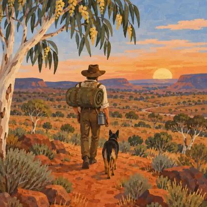 The Bard of Furthest Out - poem by - Henry Lawson