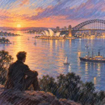 The Bonny Port of Sydney - poem by - Henry Lawson