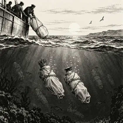 The Briny Grave - poem by - Henry Lawson