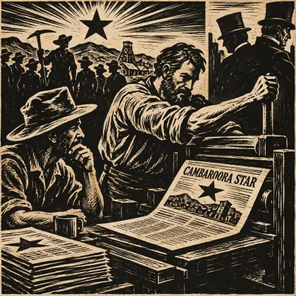 The Cambaroora Star - poem by - Henry Lawson