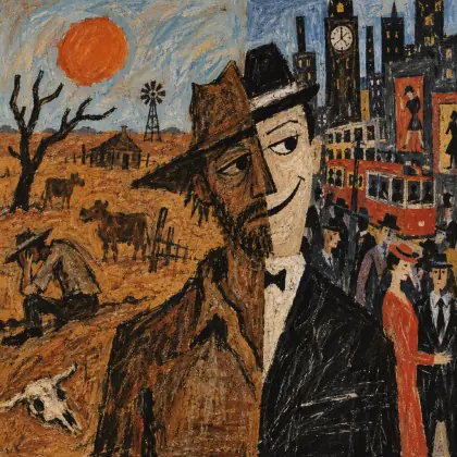 The City Bushman - poem by - Henry Lawson