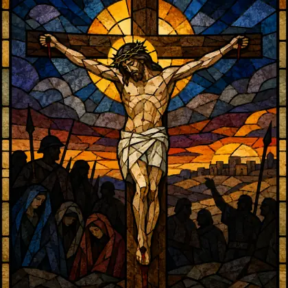 The Crucifixion - poem by - Henry Lawson