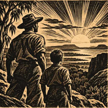 The Distant Drum - poem by - Henry Lawson