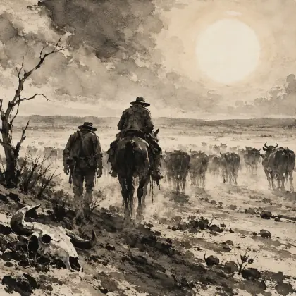 The Drovers - poem by - Henry Lawson