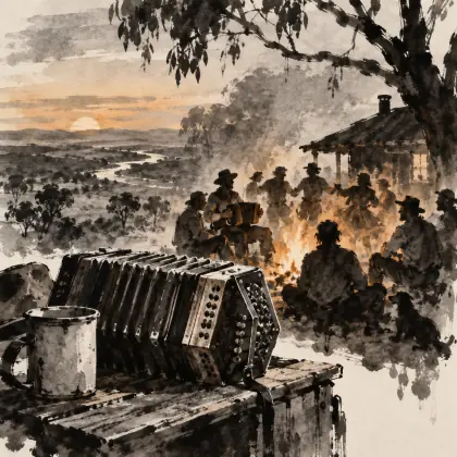 The Good Old Concertina - poem by - Henry Lawson