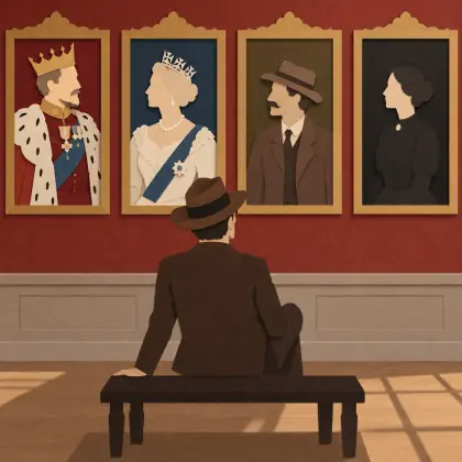 The King and Queen and I - poem by - Henry Lawson