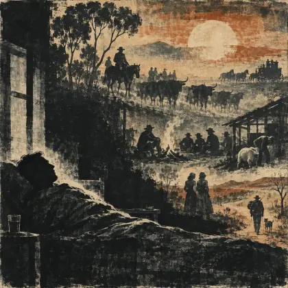 The Last Review - poem by - Henry Lawson