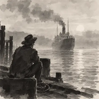 The Outside Track - poem by - Henry Lawson