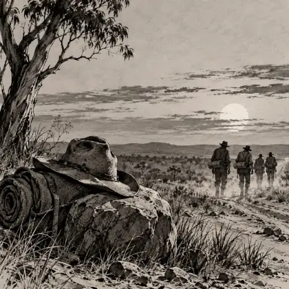 The Passing of Scotty - poem by - Henry Lawson