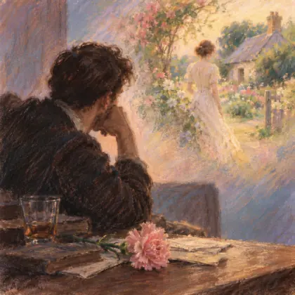 The Pink Carnation - poem by - Henry Lawson