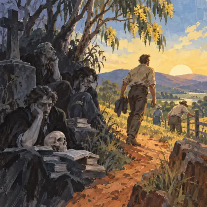 The Poets of the Tomb - poem by - Henry Lawson