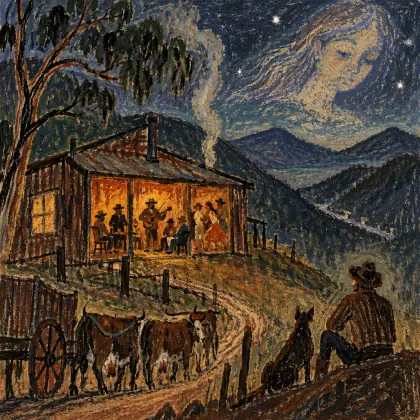 The Shanty on the Rise - poem by - Henry Lawson