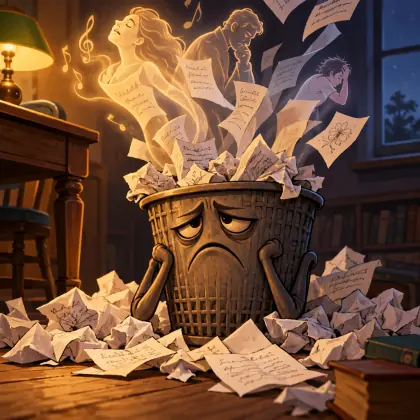 The Song of the Waste-paper Basket - poem by - Henry Lawson