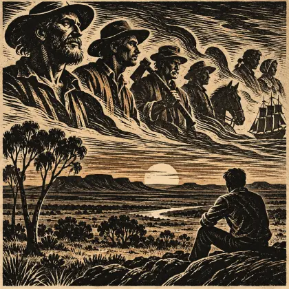 The Spirits of Our Fathers - poem by - Henry Lawson