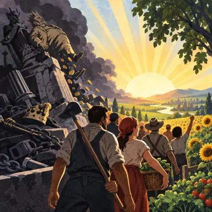 The Triumph of the People - poem by - Henry Lawson
