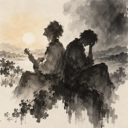 The Two Poets - poem by - Henry Lawson