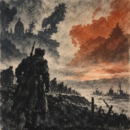 The Vanguard 1. - poem by - Henry Lawson
