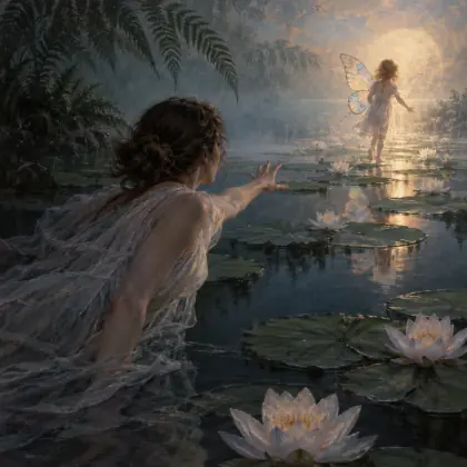 The Water Lily - poem by - Henry Lawson