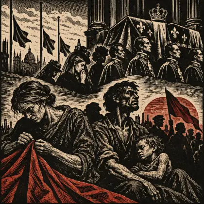 When the Duke of Clarence Died - poem by - Henry Lawson