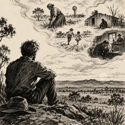Wide Spaces - poem by - Henry Lawson