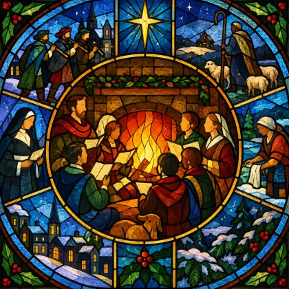 A Christmas Carol - poem by - Henry Wadsworth Longfellow
