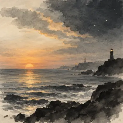 A Summer Day by the Sea - poem by - Henry Wadsworth Longfellow