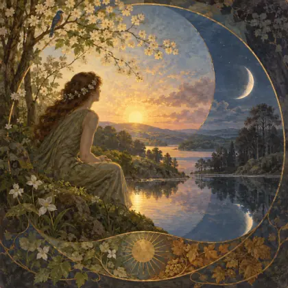 An April Day - poem by - Henry Wadsworth Longfellow