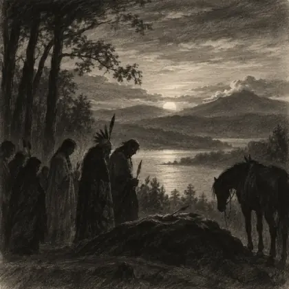 Burial of the Minnisink - poem by - Henry Wadsworth Longfellow
