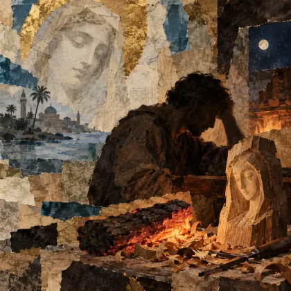 By the Fireside : Gaspar Becerra - poem by - Henry Wadsworth Longfellow
