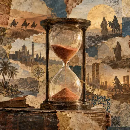By the Fireside : Sand of the Desert in an Hour-glass - poem by - Henry Wadsworth Longfellow