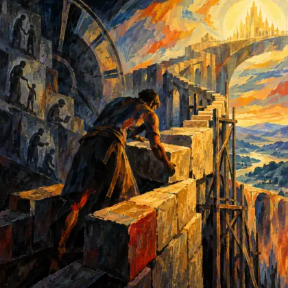 By the Fireside : the Builders - poem by - Henry Wadsworth Longfellow