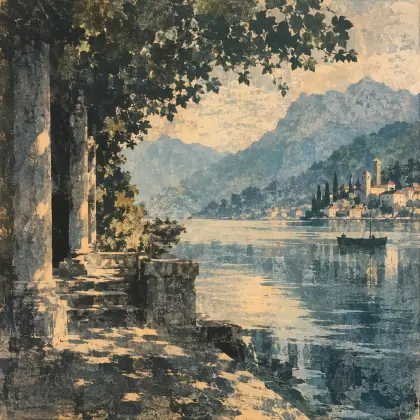 Cadenabbia. Lake of Como - poem by - Henry Wadsworth Longfellow