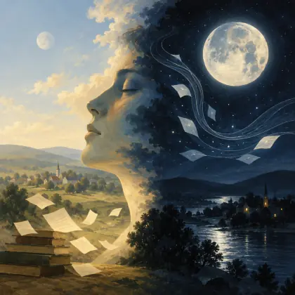 Daylight and Moonlight - poem by - Henry Wadsworth Longfellow