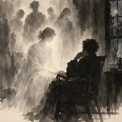 Footsteps of Angels - poem by - Henry Wadsworth Longfellow
