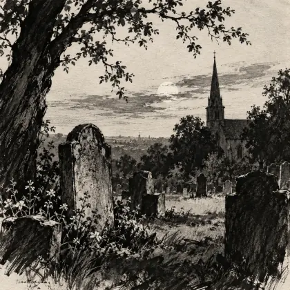 In the Churchyard at Cambridge - poem by - Henry Wadsworth Longfellow