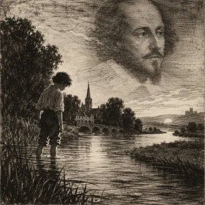In the Harbour: to the Avon - poem by - Henry Wadsworth Longfellow