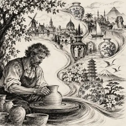 Kéramos - poem by - Henry Wadsworth Longfellow