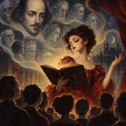 On Mrs. Kemble's Readings from Shakespeare - poem by - Henry Wadsworth Longfellow