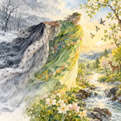 Renouveau - poem by - Henry Wadsworth Longfellow