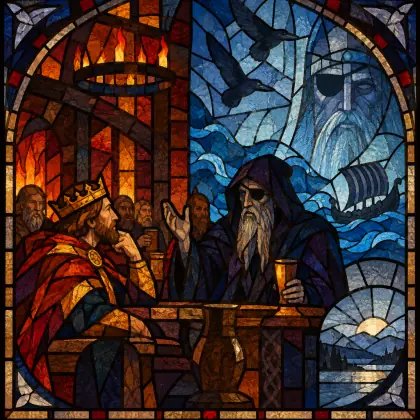 Tales of a Wayside Inn : Part. 1. the Musician's Tale; the Saga of King Olaf 6 - poem by - Henry Wadsworth Longfellow