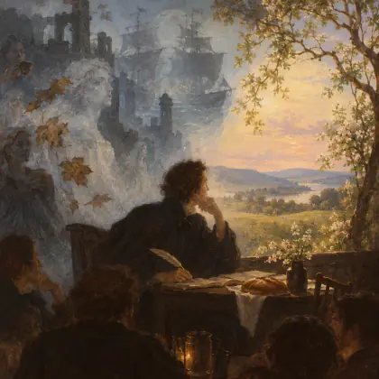 Tales of a Wayside Inn : Part 2. Interlude 4 - poem by - Henry Wadsworth Longfellow