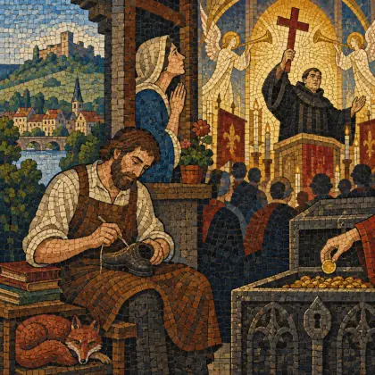 Tales of a Wayside Inn : Part 2. the Student's Tale; the Cobbler of Hagenau - poem by - Henry Wadsworth Longfellow