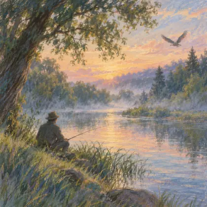 The Angler's Song - poem by - Henry Wadsworth Longfellow