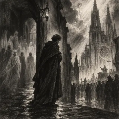 The Golden Legend: 3. a Street in Strasburg - poem by - Henry Wadsworth Longfellow