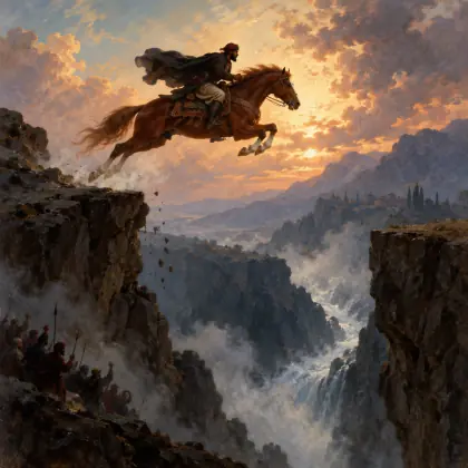 The Leap of Roushan Beg - poem by - Henry Wadsworth Longfellow