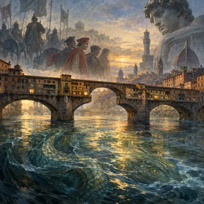 The Old Bridge at Florence - poem by - Henry Wadsworth Longfellow